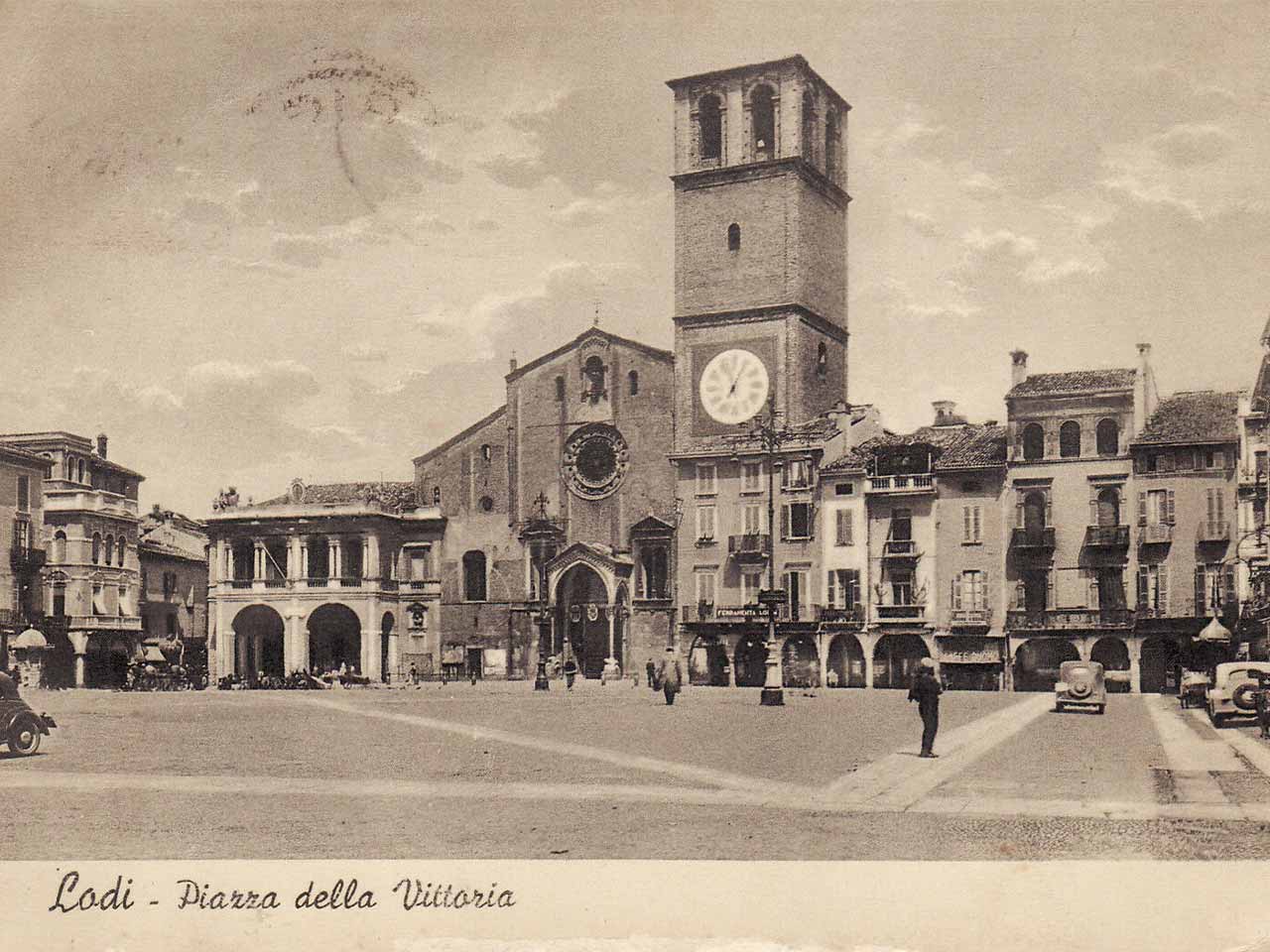 Piazza della Vittoria a Lodi